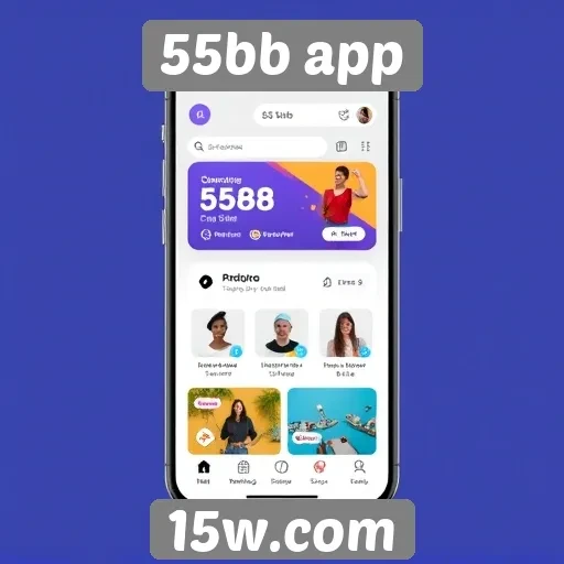 Interface do 55bb app traz melhorias para a navegação